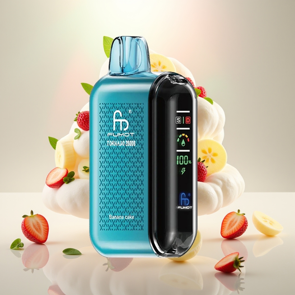 Recensione approfondita: Fumot Tornado 20000 &ndash; Banana Cake